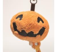 Steiff Petit Porte-Clés Citrouille - Peluche Collectible Halloween - 114182