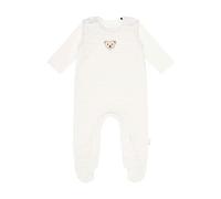 Steiff Set Strampler mit Fuss Langarm Ensemble Barboteuse + t-Shirt Manches Longues, Wind Chime, 18 Mois Mixte bébé