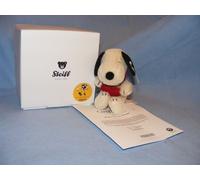 Steiff Snoopy Avec Cœur 356230 Neuf En Stock Beagle Chien Édition Limitée