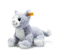 Steiff Soft Cuddly Friends Chat Cassie - 067051 - Bleu Clair - 26 cm, Angel Falls