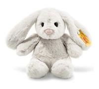 Steiff Soft Cuddly Friends Lapin Hoppie - 080463 - Gris Clair - 18 cm