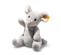 Steiff Peluche Cheesy Maus – 19 cm assise, gris clair