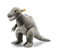 Steiff Soft Cuddly Friends T-Rex Thaisen - 067136 - Gris Clair - 45 cm