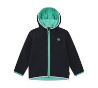 Steiff Softshelljacke Veste Softshell, Bleu Marine, 128 Garçon