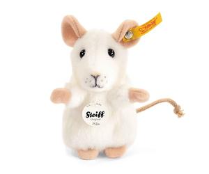 Steiff - Souris Pilla - Blanc - 10 cm