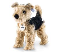 Steiff Terri The Gallois - Mohair Souple Jouet de Collection Chiot Chien -
