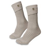 Steigenhöfer Manufaktur Chaussettes traditionnelles pour homme et femme - Chaussettes longues classiques en coton - Motif torsadé - Pour la fête de la bière - Pour hommes et femmes, Anthracite avec