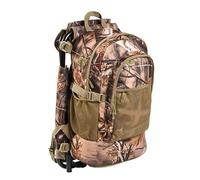 STEIGER ProHunt Sac à dos de chasse et de pêche avec siège intégré Camouflage ou olive, Camouflage Forest