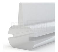 STEIGNER Joint de douche en silicone 100cm SDD01 transparent - joint d'étanchéité pour la protection contre les fuites d'eau