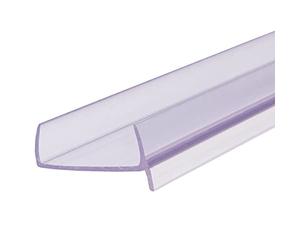 STEIGNER Joint pour plinthe cuisine, profil d’étanchéité pour socle cuisine, 15mm / 16mm / 17mm, longueur : 1,5m, TRANSPARENT