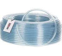 STEIGNER Tuyau à Essence en PVC, à Eau et Technique - Transparent, Diamètre: 13-17 mm, Longueur: 1 m, SBS-20-1