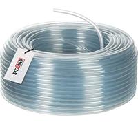 STEIGNER Tuyau à Essence en PVC, à Eau et Technique - Transparent, Diamètre: 6-8 mm, Longueur: 15 m, SBS-06-15