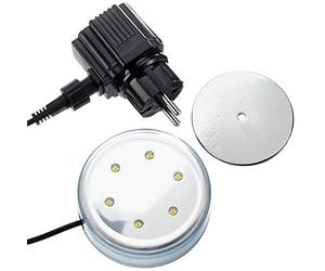Steinbach 060050 Lampe LED pour Piscine sur Pied 230 V/12 V Fixation magnétique Diamètre 87 mm