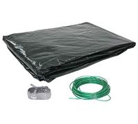 Steinbach Bâche d'hiver pour bac Rond 550 x 550 x 0.1 cm Vert
