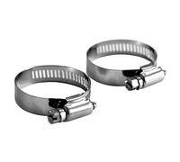 Steinbach Lot de 2 colliers de serrage pour tuyau de piscine Ø 32/38 mm 060039 Argent