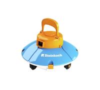 Steinbach Poolrunner Battery Basic 2.0 Aspirateur de piscine sans fil pour sols plats jusqu'à 10 m² Avec technologie « Touch and Reverse » Autonomie de 60 minutes Pour piscines en film plastique