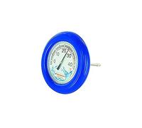Steinbach Thermomètre Rond avec Anneau Flottant Ø 18 cm 61320, Bleu