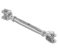 STEINBACHER© | Tendeur de hauban inox fourche/fourche, filetage M8, V4A