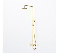 Steinberg 100 Colonne de douche en applique avec mitigeur thermostatique, 100 2721 2 BG,