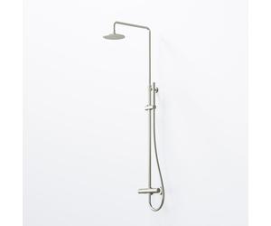 Steinberg 100 Colonne de douche en applique avec mitigeur thermostatique, 100 2721 2 BN,