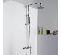 Steinberg 100 Colonne de douche en applique avec mitigeur thermostatique, 100 2721,