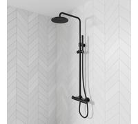 Steinberg 100 Colonne de douche en applique avec mitigeur thermostatique, 100 2721 S,