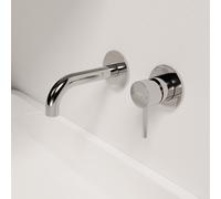 Steinberg Armaturen - Mitigeur lavabo encastré Serie 100 1001801 - saillie 165 mm, chromé, mural