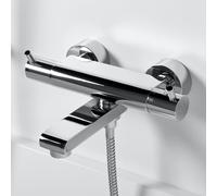 Steinberg 100 Mitigeur thermostatique de baignoire en applique, 100 3170,