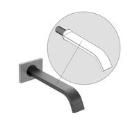 Steinberg 135 Bec mural, longueur 200 mm, 135 9716 1 S,