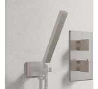 Steinberg 135 Set de douche avec raccord mural coudé et support, 1 jet, 135 1670 BN,