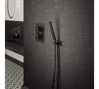 Steinberg 135 Set de douche avec raccord mural coudé et support, 1 jet, 135 1670 S,