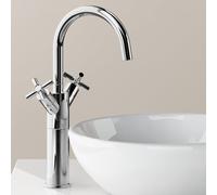Steinberg 250 Mélangeur de lavabo à bec haut, 250 1550,