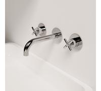 Steinberg Armaturen Mitigeur lavabo Série 250 2501902 – 3 trous, corps d'encastrement, chrome