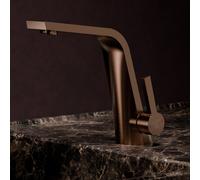 Steinberg Série 260 Mitigeur de lavabo, sans vidage, saillie 158mm, 26010101BC, Couleur: cuivre brossé