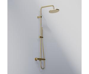 Steinberg 340 Colonne de douche en applique avec mitigeur thermostatique, 340 2721 BG,