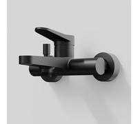 Steinberg Série 340, robinetterie de baignoire apparente, pour deux consommateurs, saillie 110mm, 3401100S, Couleur: Noir Mat