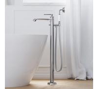 Steinberg Série 350 robinetterie de baignoire, sur pied, saillie 230mm, 3501162, Couleur: chrome