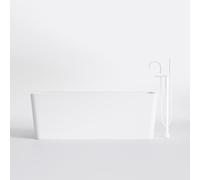 Steinberg 490 Baignoire murale, avec tablier, 490 9410 W,