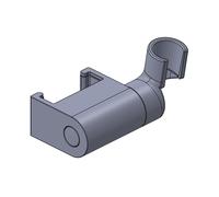 Steinberg 911 Curseur de rechange avec support de douchette pour colonne de douche en applique, 099 2751 BGM,
