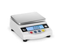 Steinberg Balance de Précision Cuisine Professionnelle 2.000g/0,05g surface de pesée 12 x 10 cm 13 x 16 x 6 cm 6xAA ou Adapteur LCD