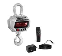 Steinberg Crochet Peseur Balance à Grue Professionnelle SBS-KW-3000 (3 t / 1kg, kg/lbs/N, aluminium moulé, batterie 6V/4Ah, LED - 35 mm (1.4 inch))