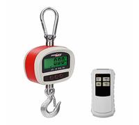 Steinberg Crochet Peseur Balance à Grue Professionnelle SSBS-KW-300KC (300 kg / 50 g, classe de mesure 3, 6,5 x 14,8 x 32 cm, 4 x AA = durée de fonctionnement 70h, LCD)
