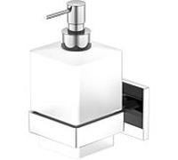 Steinberg Distributeur de savon Série 450 4508000, chromé, récipient en verre