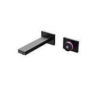 Steinberg iFlow wall mitigeur lavabo 3901816S projection 175mm, contrôle de température entièrement électronique, noir mat