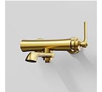 Steinberg Série 350 robinetterie de baignoire, montage apparent, saillie 205mm, 2 consommateurs, 3501100BG, Couleur: Or brossÃ©