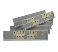 Steinberg Premium Rummy Rommé Okey Set Jeu de société en plastique (jusqu'à 6 joueurs)
