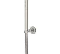 Steinberg Serie 100 1001650BN avec support mural et flexible de douche 1500mm, nickel brossé