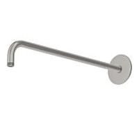 Steinberg Serie 100 match0 1007910BN 450 mm, avec support mural renforcé, nickel brossé, fixation murale