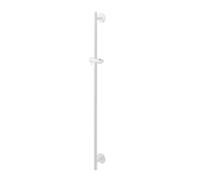 Steinberg Série 100 Barre de douche, avec glisseur, 900 mm, 1001623W, Couleur: Blanc mat