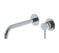 Steinberg Série 100, batterie de lavabo, set de montage final, encastré, Steintec-Box, saillie : 245mm, 10018243, Couleur: chrome